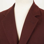 Belvest // Twill Cashmere Coat // Red (Euro: 50)