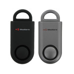 Portable Personal Security Alarm // Set of 2 (Matte Black + Matte Grey)