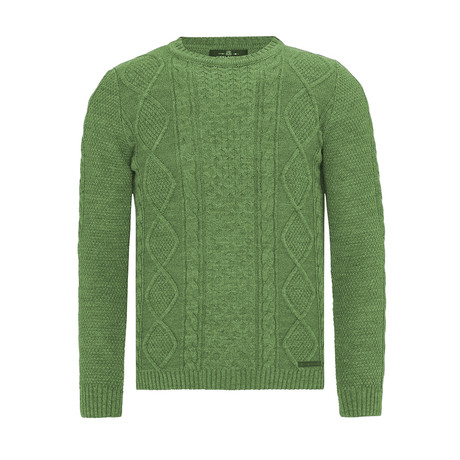 Pullover Sweater // Green (L)