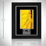 Kill Bill // Uma Thurman, David Carradine & Quentin Tarantino Signed Mini Poster // Custom Frame