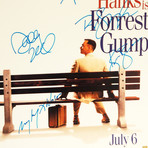 Forrest Gump // Cast Signed Poster // Custom Frame