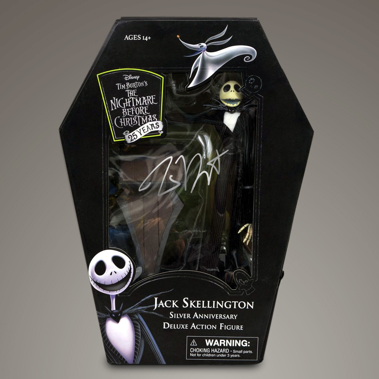 Nightmare Before Christmas // Tim Burton Signed Action Statue - Signed Memorabilia by RARE-T 