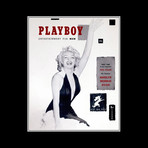 Playboy // Hugh Hefner Signed Photo // Custom Frame