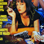 Pulp Fiction // Cast Signed Poster // Custom Frame