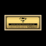 Superman // Christopher Reeve Signed Photo // Custom Frame
