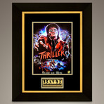 Michael Jackson // Zombie Thriller Signed Mini Poster // Custom Frame