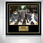 The Beatles // Band Signed Poster // Custom Frame