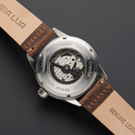 Meia Lua Moonmetal Dust Manual Wind // Bright Side + Distressed Brown Leather