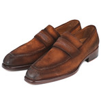 Antique Suede Goodyear Welted Loafers // Brown (Euro: 44)