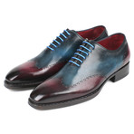 Goodyear Welted Wingtip Oxfords // Blue + Purple (Euro: 40)