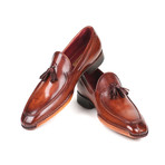 Hand-Sewn Tassel Loafers // Brown (Euro: 43)
