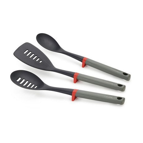 Duo Series // 3-Piece Utensil Set With Integrated Tool Rests