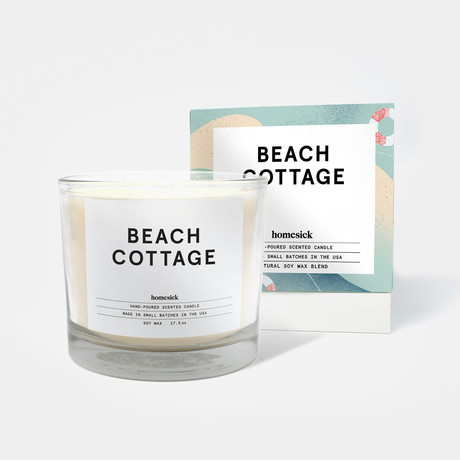 Beach Cottage 3 Wick Candle