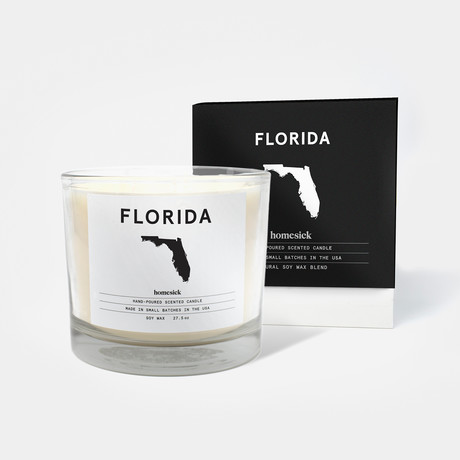 Florida 3 Wick Candle