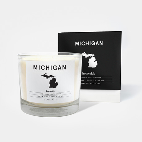 Michigan 3 Wick Candle