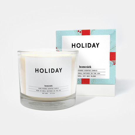 Holiday 3 Wick Candle