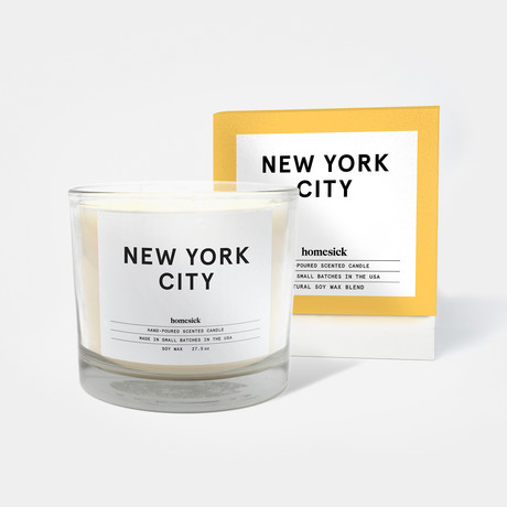 New York City 3 Wick Candle