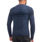 Wool Sweater // Blue (XL)