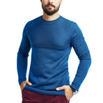 Michael Wool Sweater // Blue (L)
