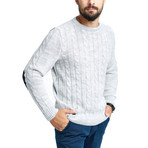 Alistair Sweater // Light Gray (XL)
