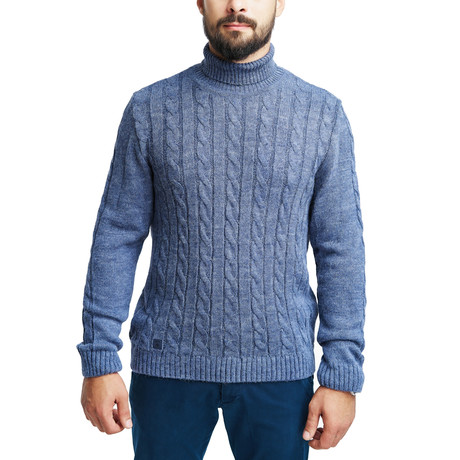 Wool Jacob Sweater // Denim (S)