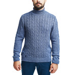 Wool Jacob Sweater // Denim (L)