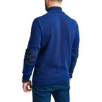 Gardener Wool Sweater // Navy (2XL)