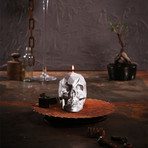 Skull Candle // Silver (Metallic Black)