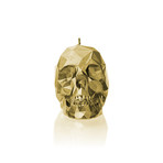 Small Skull Candle (Classic gold)