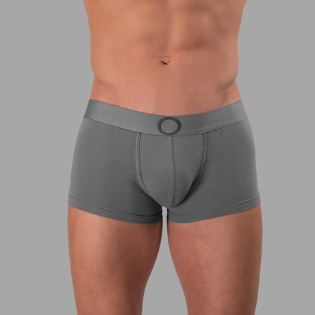 Padded Boxer Trunk // Gray (S)