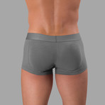 Padded Boxer Trunk // Gray (S)