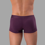 Padded Boxer Trunk // Purple (S)