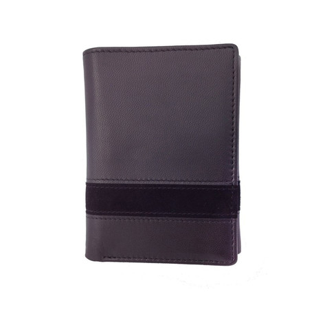 Executive Tri-Fold Wallet // Black