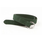 Executive D-Ring Belt // Forest Green (42")