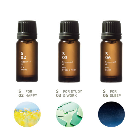 Supplement Air Essential Oils // Set of 3