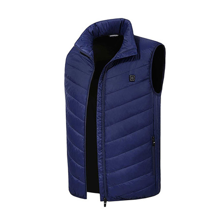 Heated Vest // Navy Blue (L)