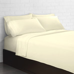 600 Thread Count Sheet Set // Ivory (Full)