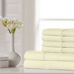 600 Thread Count Sheet Set // Ivory (Full)