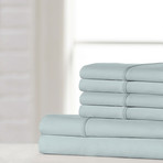 700 Thread Count Sheet Set // Blue (Queen)