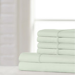 700 Thread Count Sheet Set // Mint (Queen)