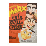 A Night at the Opera // 1972 // Swedish B1 Poster