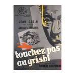 Touchez Pas au Grisbi // 1954 // French Moyenne Poster