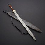 Damascus Moon Sword // SWD-128