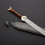 Damascus Moon Sword // SWD-128
