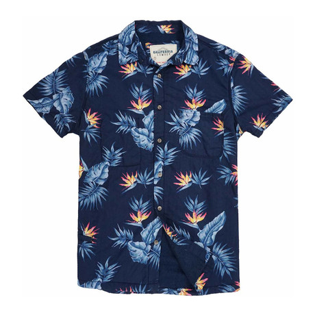 High Water Shirt // Bird of Paradise // Farallon Navy (XS)