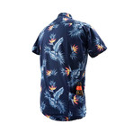 High Water Shirt // Bird of Paradise // Farallon Navy (S)