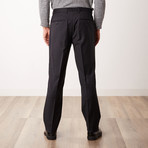 Bella Vita // Slim Fit Suit // Solid Black (US: 40R)
