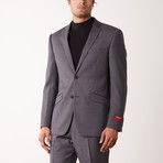 Bella Vita // Slim Fit Suit // Medium Gray (US: 36S)