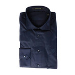 Comfort Fit Dress Shirt // Dark Blue (US: 16R)