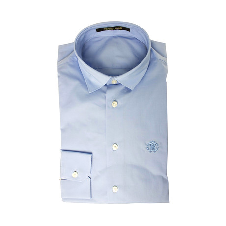 Slim Fit Dress Shirt // Light Blue (US: 15R)